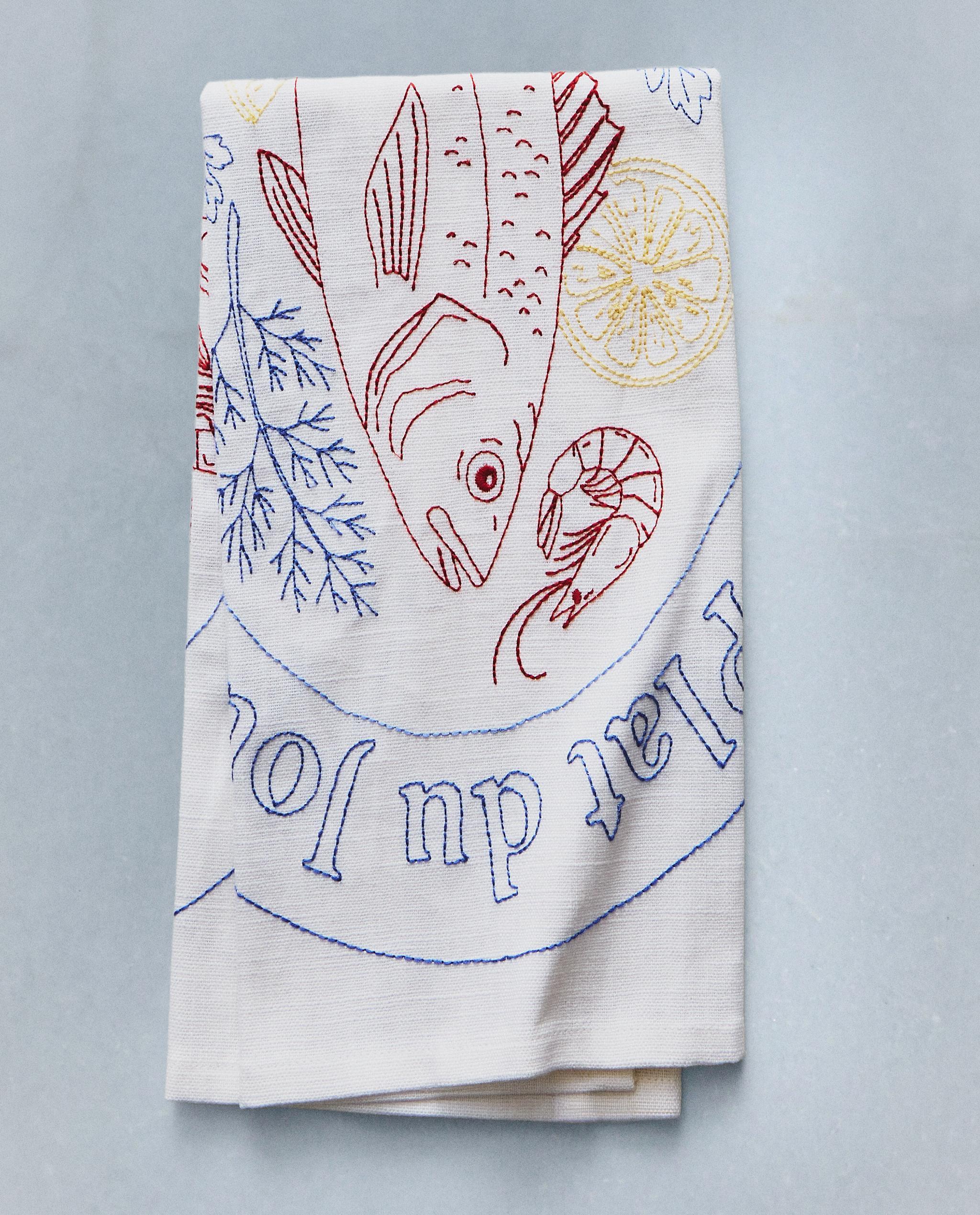 FISH PRINT TEA TOWEL product thumbnail 10