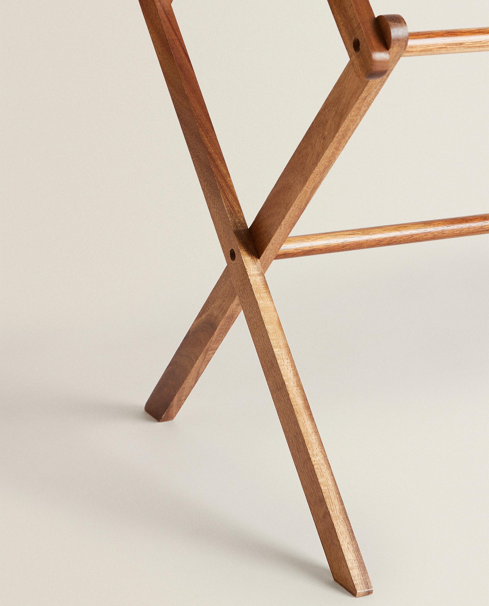 木製折りたたみ縦型物干し | Zara Home 日本/Japan