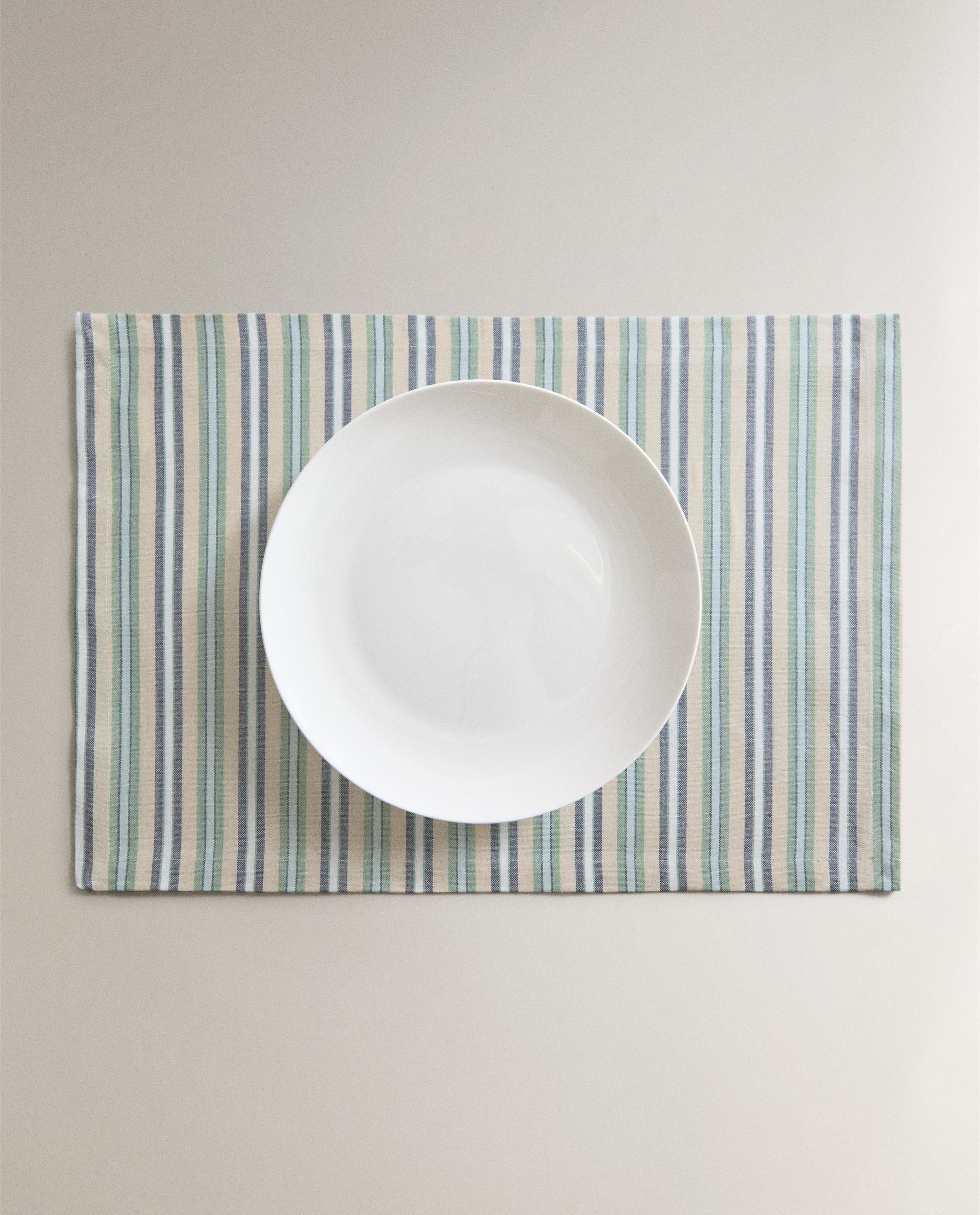 PACK OF STRIPED PLACEMATS (PACK OF 2) product thumbnail 4