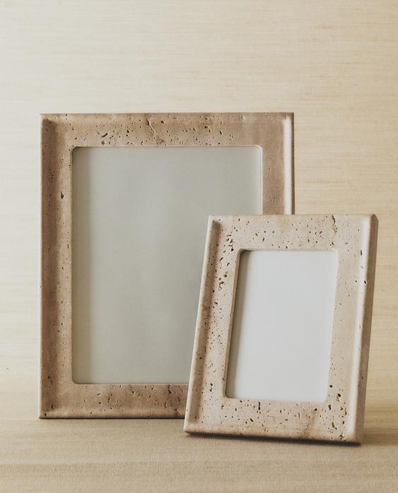 TRAVERTINE PHOTO FRAME TRAVERTINE PHOTO FRAME