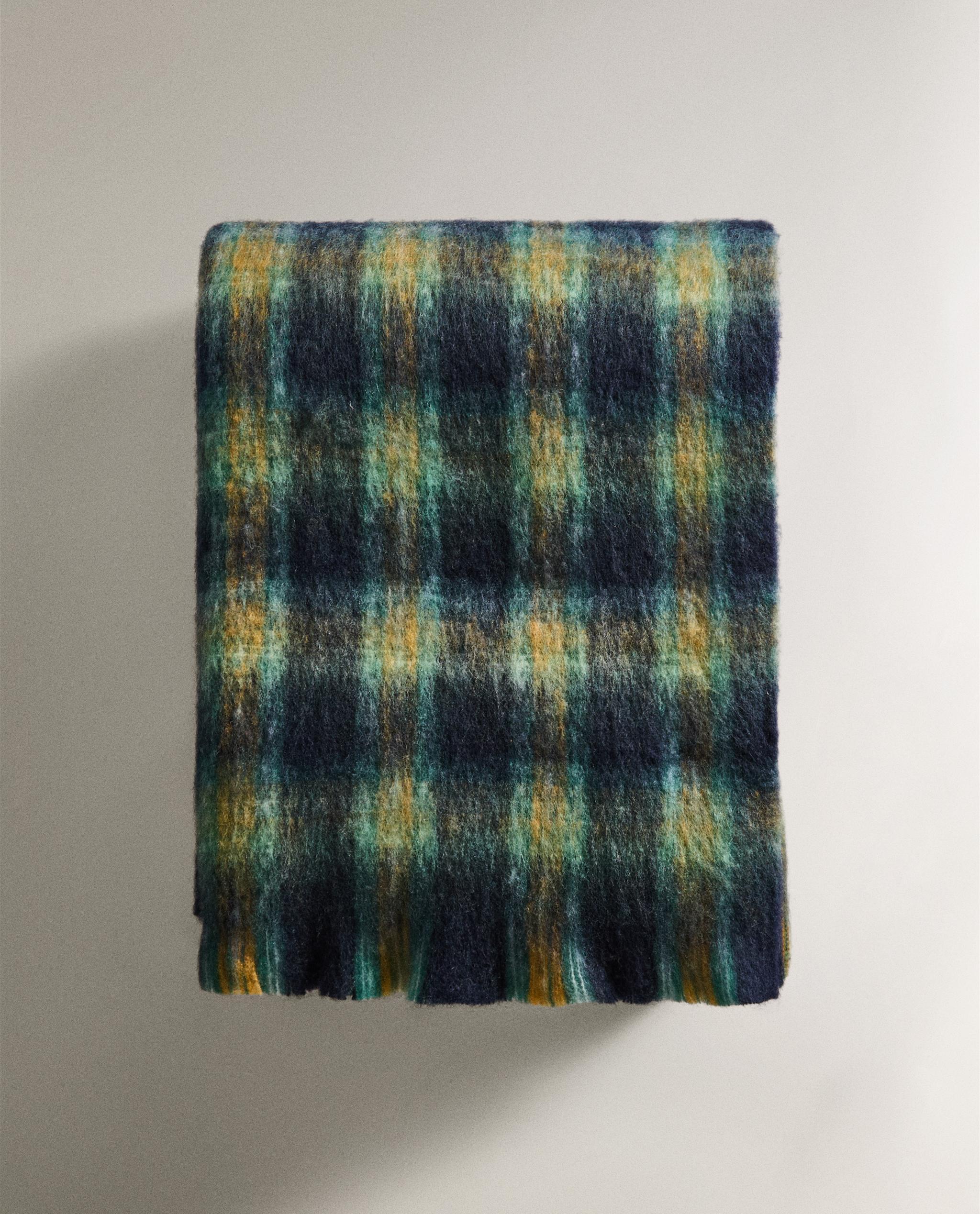 ソフトチェック柄ブランケット | Zara Home 日本/Japan