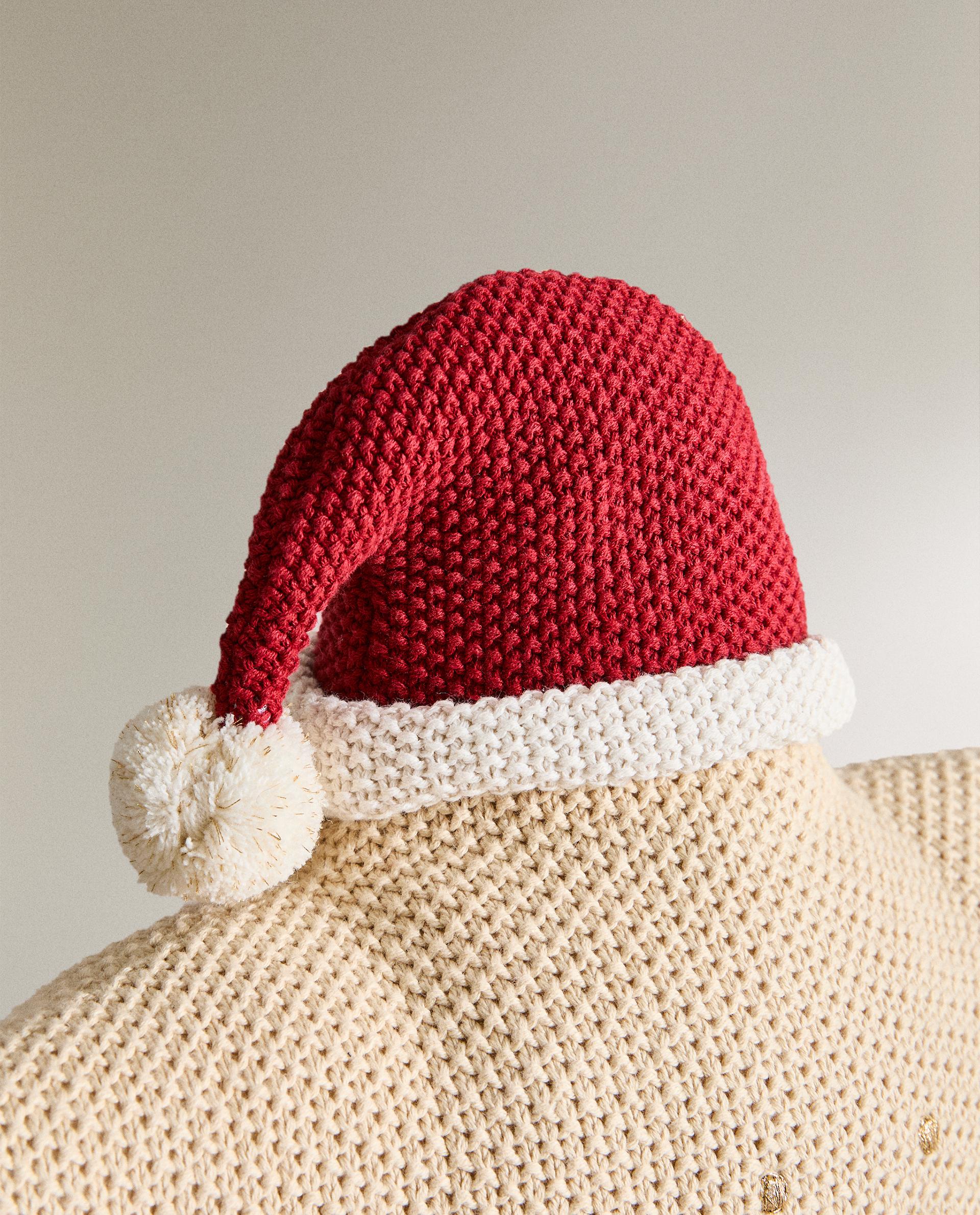 CUSCINO BAMBINI CROCHET STELLA NATALE