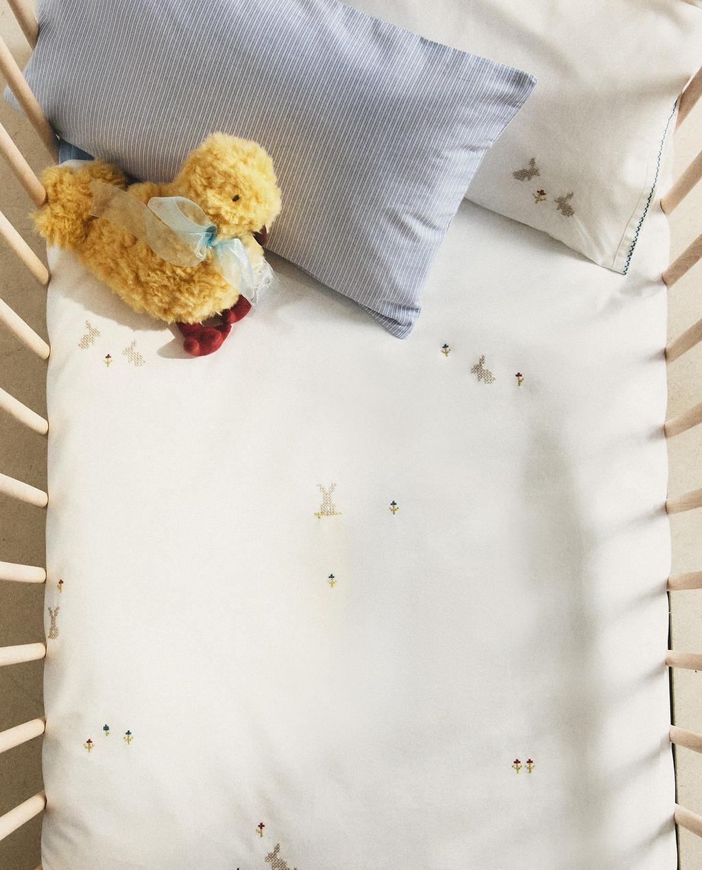 CHILDREN’S RABBIT DUVET COVER