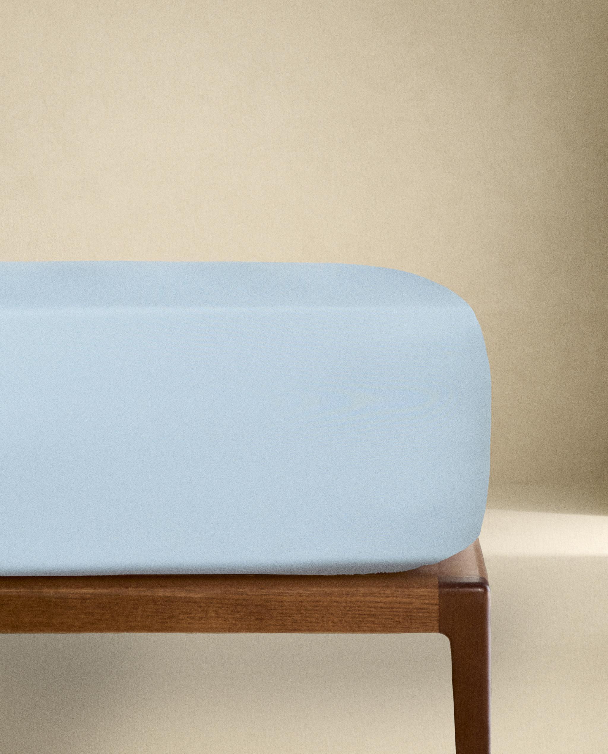 ZARA  コットンジャージ ボックスシーツ　3色セット ZARA HOME コットンジャージ ボックスシーツ 3色セット ZARA