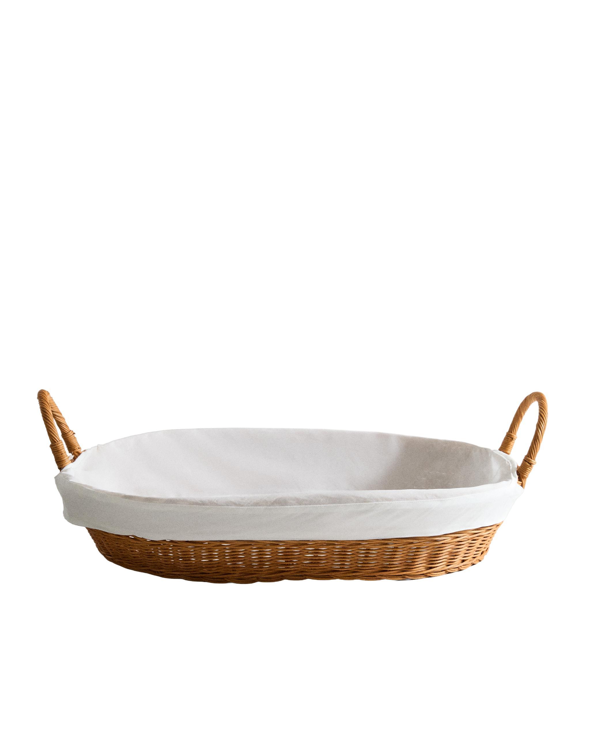 RATTAN AND COTTON IRONING BASKET product thumbnail 6