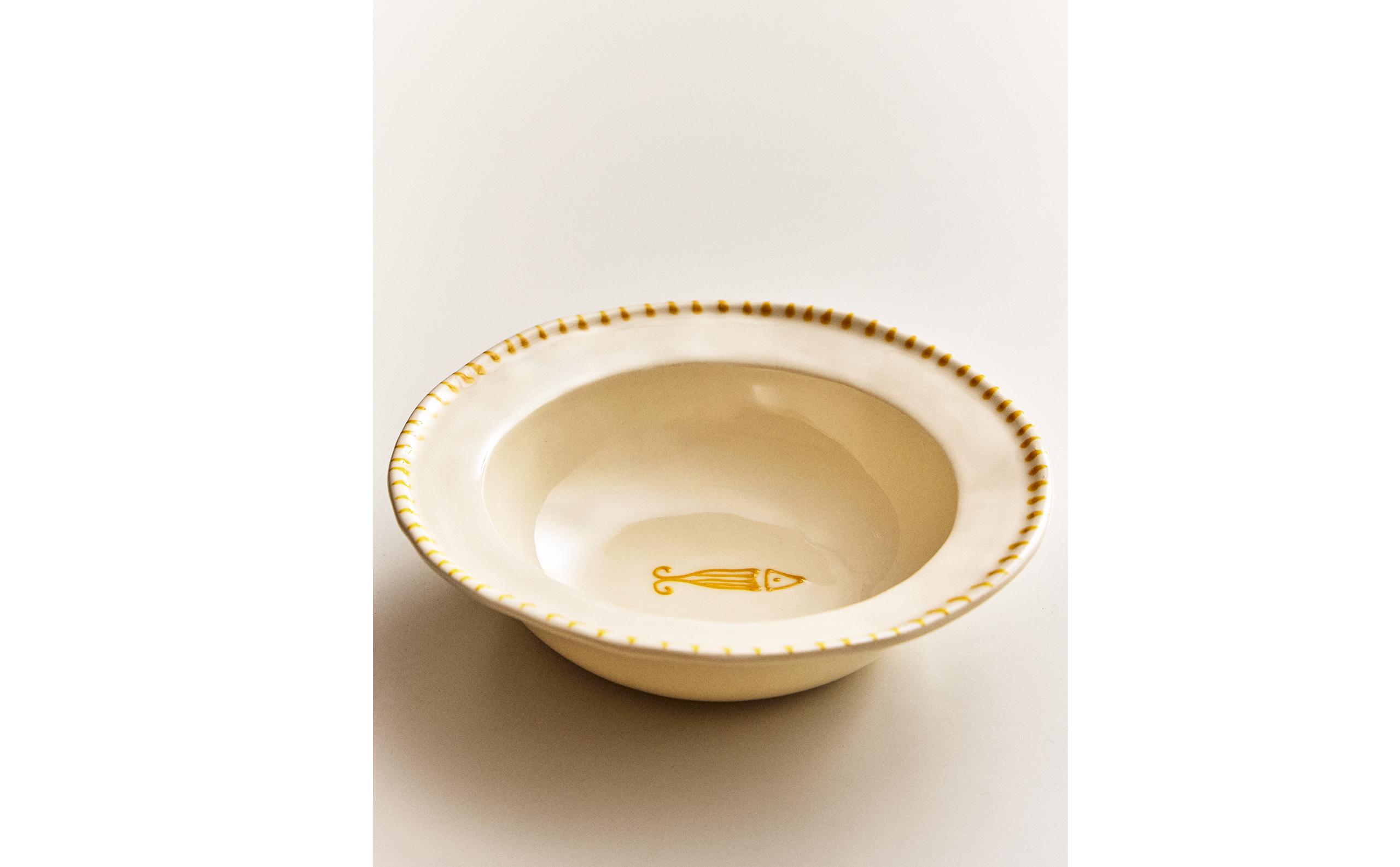 EARTHENWARE FISH DINNER SET product thumbnail 19