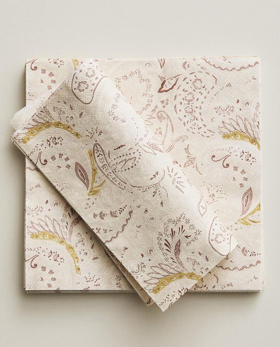 PAPIERSERVIETTEN PAISLEY (20ER-PACK) PAPIERSERVIETTEN PAISLEY (20ER-PACK)
