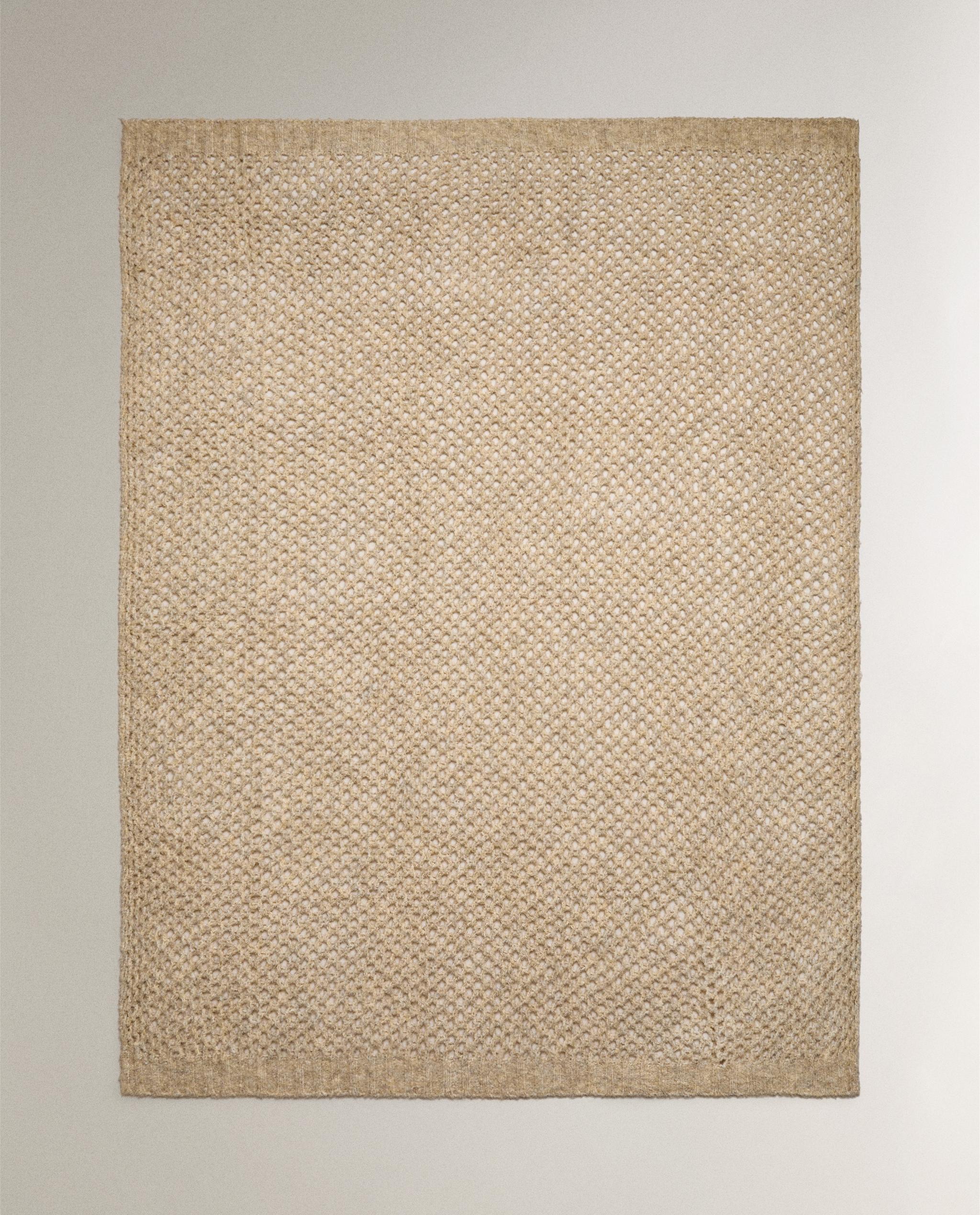 ★未使用・タグ付★ ZARA  ニットブランケット ニット ブランケット | Zara Home 日本/Japan