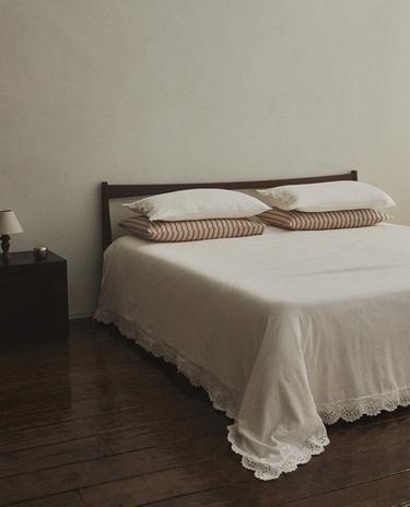 SCALLOP EMBROIDERED DUVET COVER SCALLOP EMBROIDERED DUVET COVER