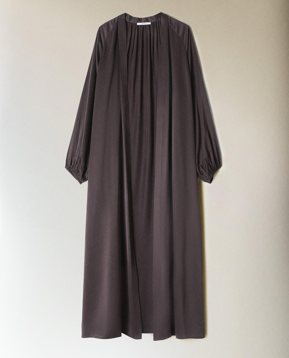 Vestaglia Ricamata Vestaglia Zara Home VESTAGLIA IN SETA Zara Home