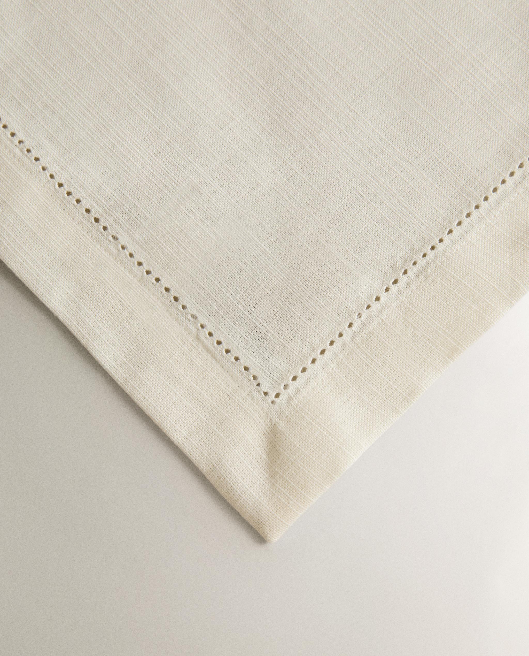 HEMSTITCHED COTTON NAPKIN product thumbnail 5
