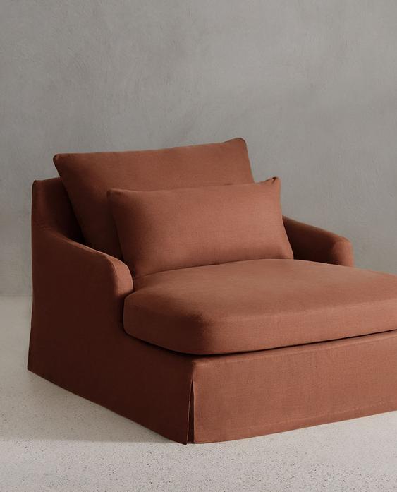 غلاف كتان للأريكة LOVESEAT 01