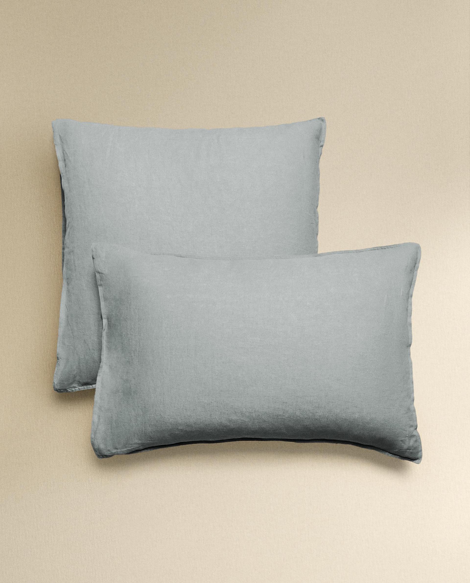 WASHED LINEN PILLOWCASE (140 GXM²) WASHED LINEN PILLOWCASE (140 GXM²)