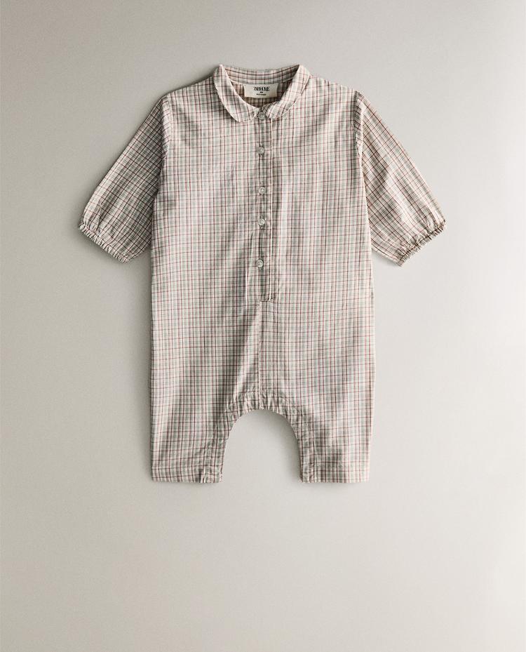 CHILDREN’S CHECK ROMPER