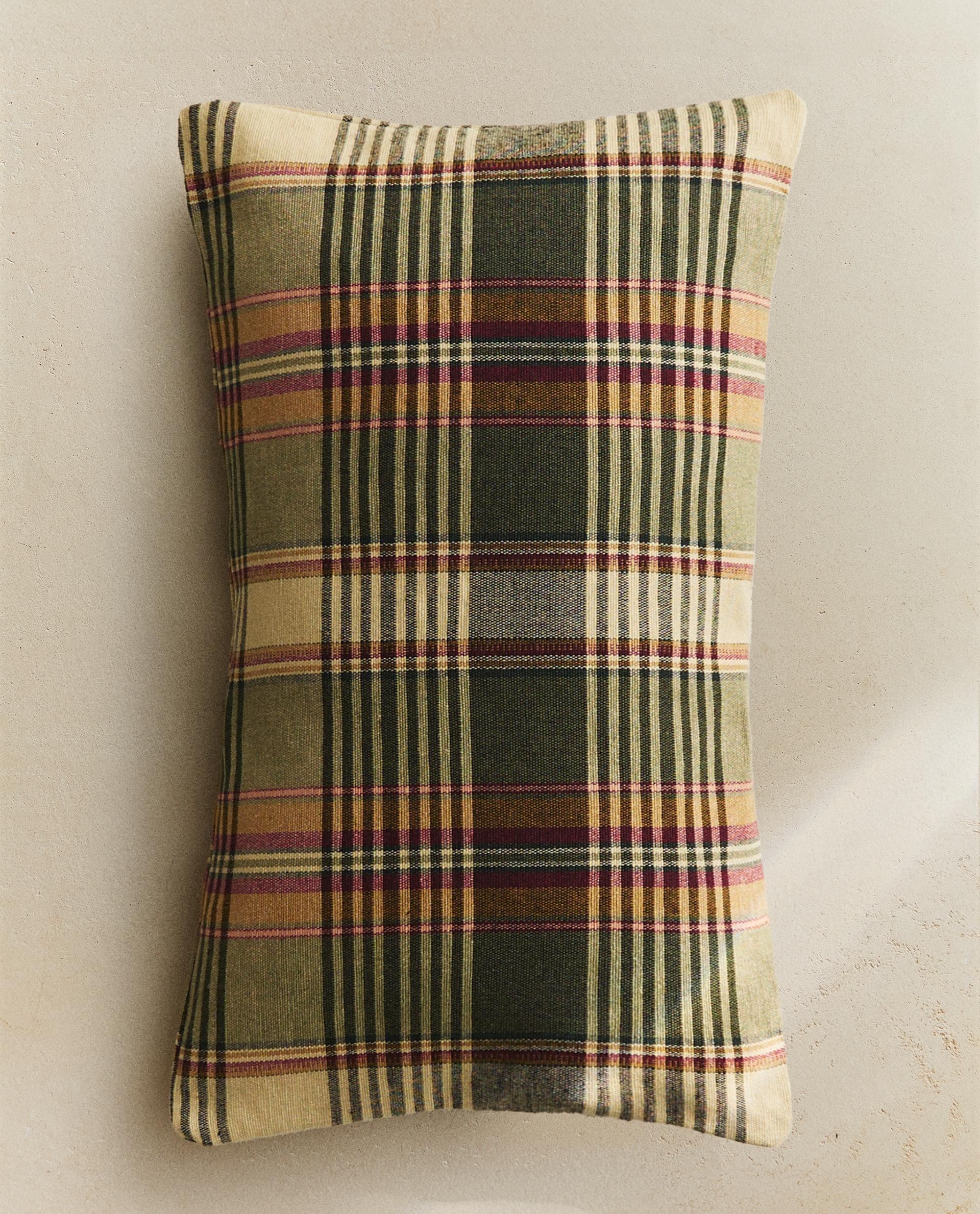♡R♡（確認）ブランケット/クッションカバーセット CHECK CUSHION COVER | Zara Home 日本/Japan