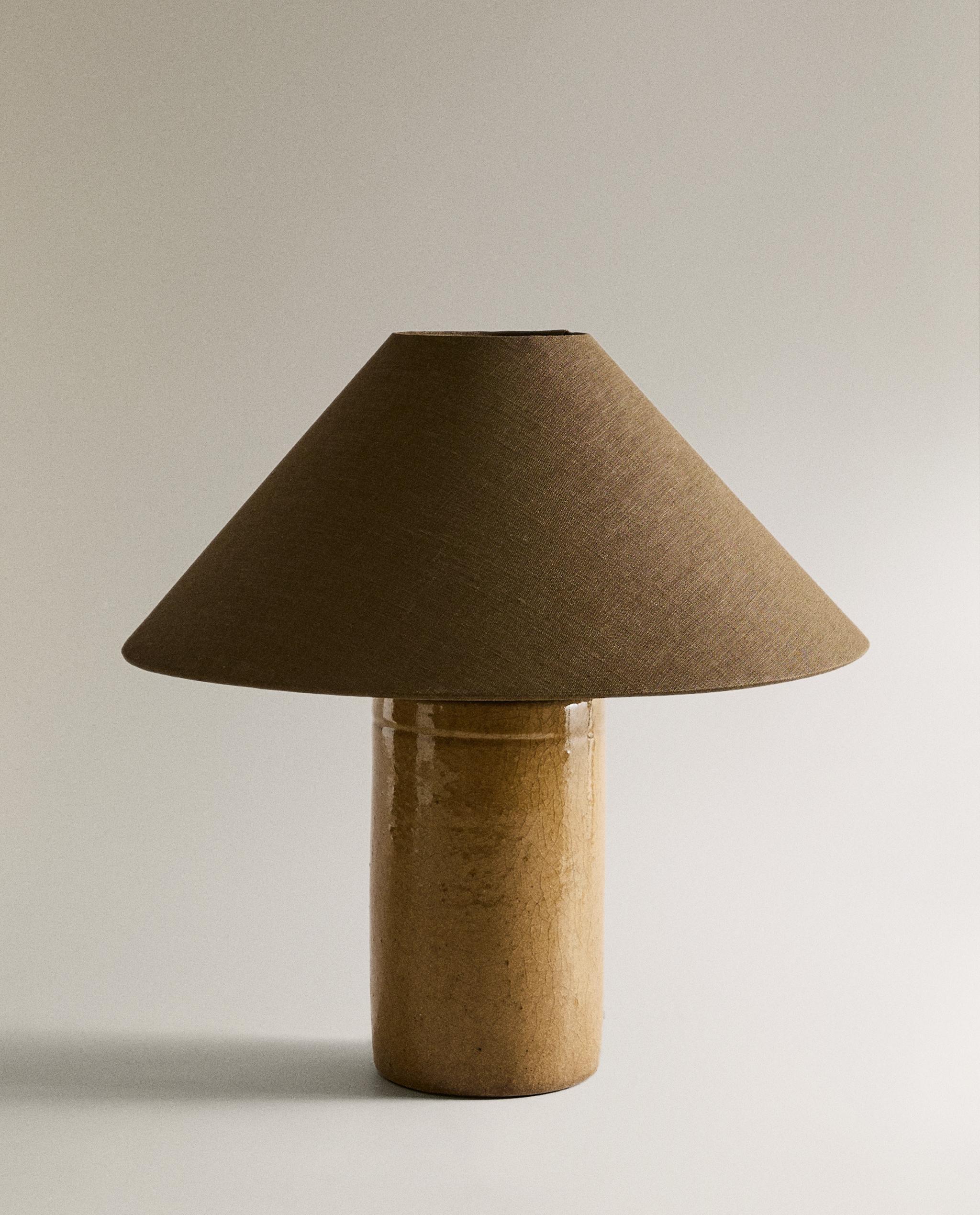 TABLE LAMP WITH STONEWARE BASE product thumbnail 6