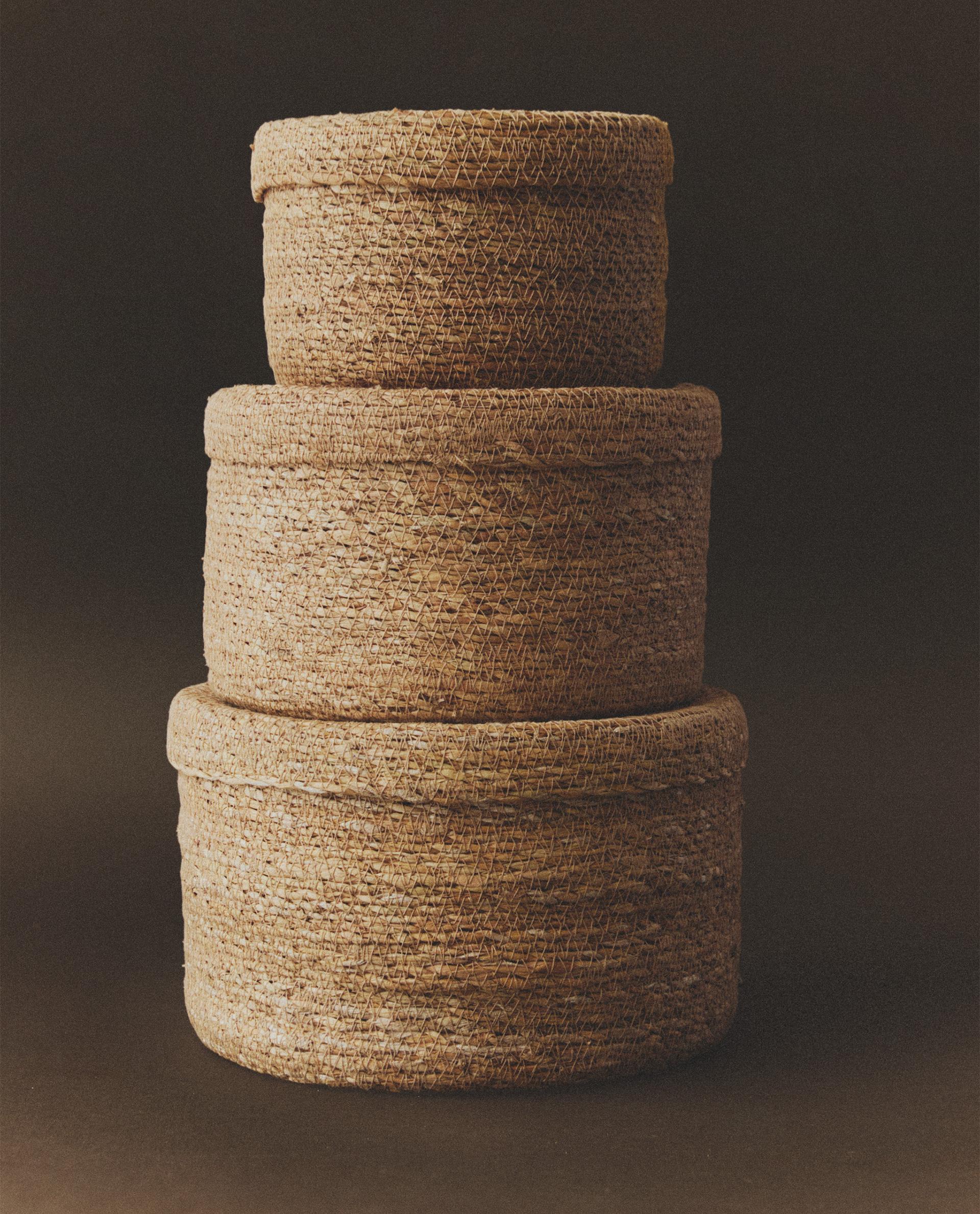 CESTA SEAGRASS TAPA CESTA SEAGRASS TAPA