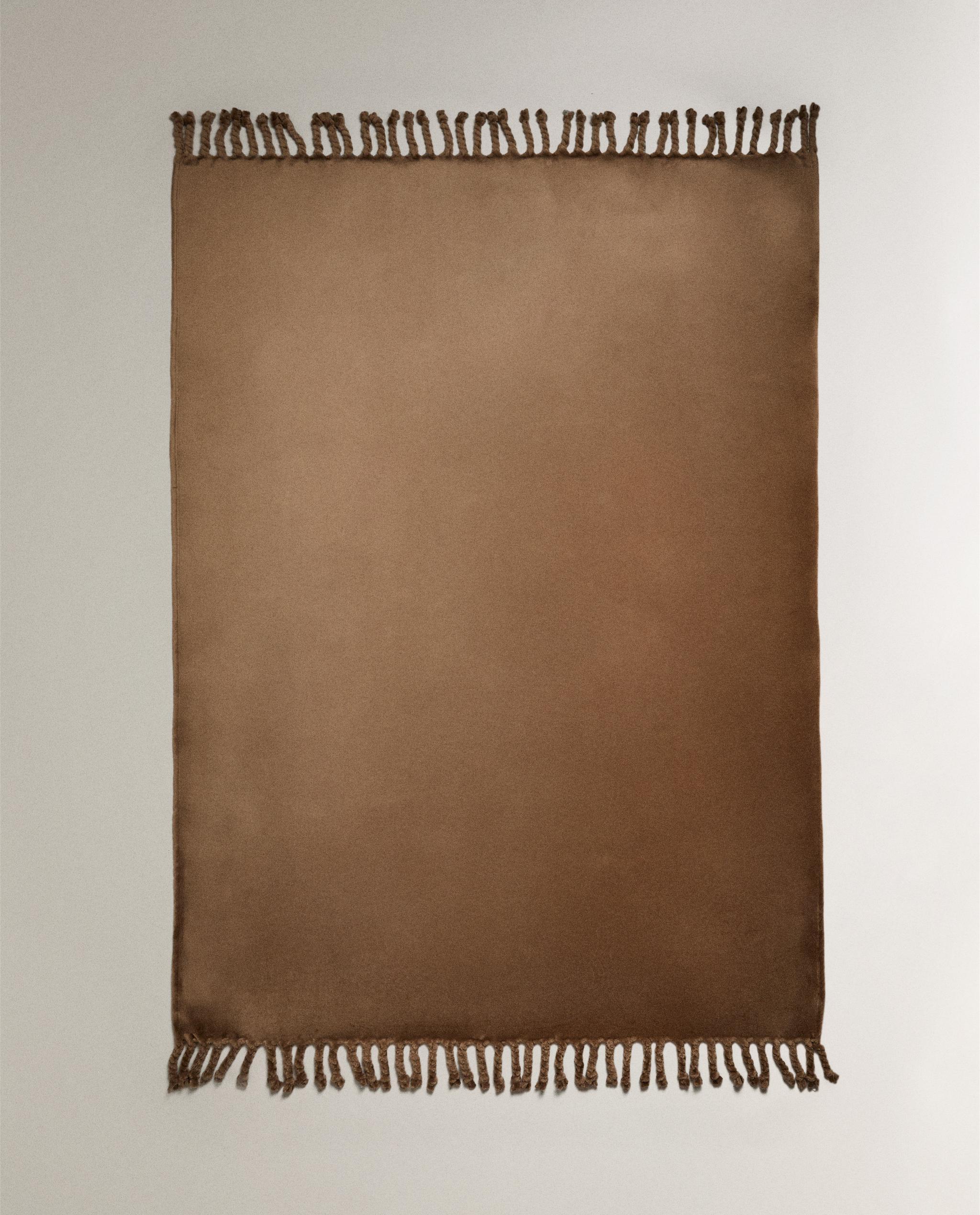 フリンジ フリース ブランケット | Zara Home 日本/Japan