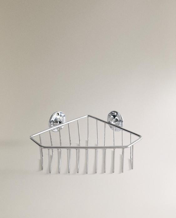 SREBRNA KUTNA POLICA ZA TUŠ SREBRNA KUTNA POLICA ZA TUŠ