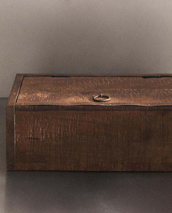 BOÎTE EN BOIS VIEILLI BOÎTE EN BOIS VIEILLI