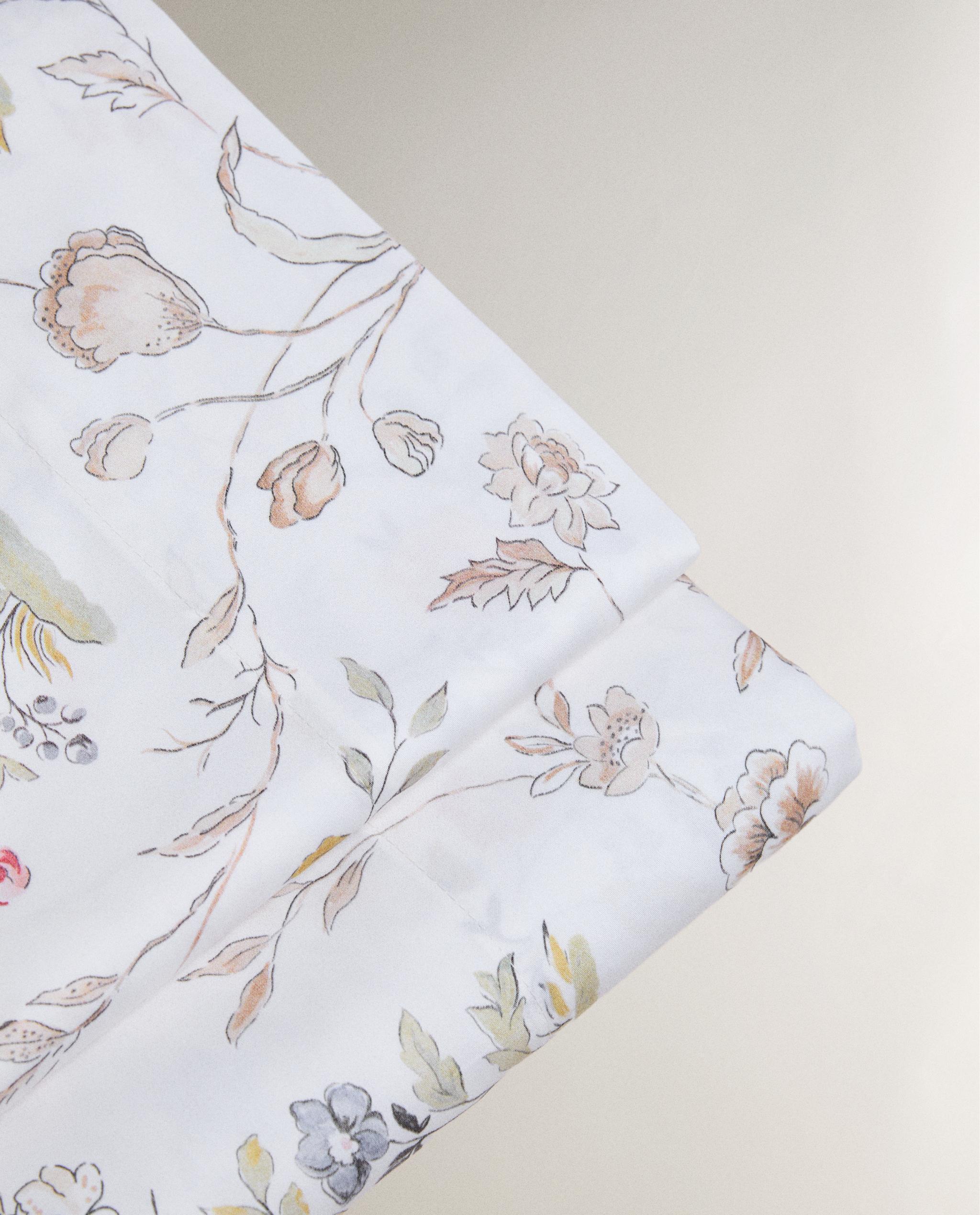 FLORAL SATEEN FLAT SHEET product thumbnail 2