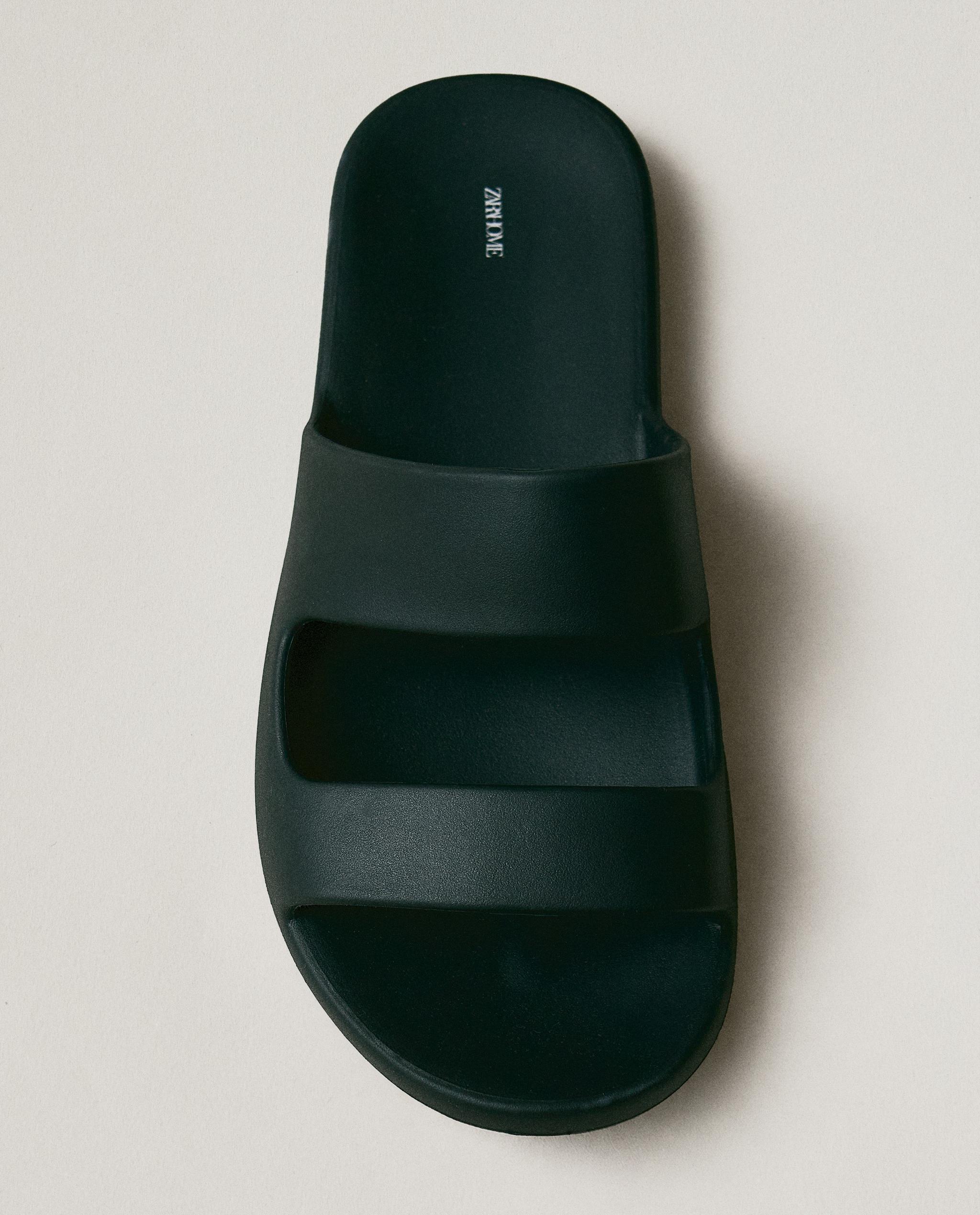 RUBBERISED FLAT SANDALS product thumbnail 8