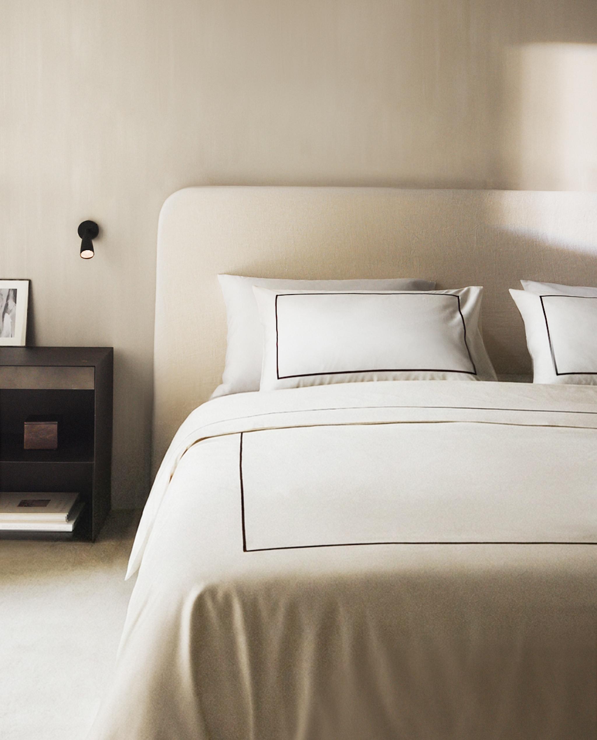 スカラップ サテン掛け布団カバー | Zara Home 日本/Japan
