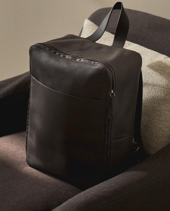 LEATHER BACKPACK