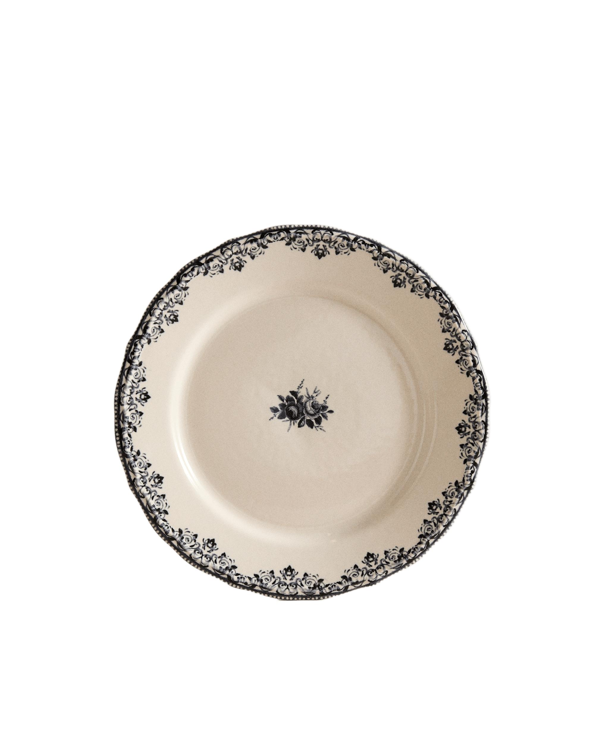 DESSERT PLATE WITH PLACEMENT DESIGN product thumbnail 3
