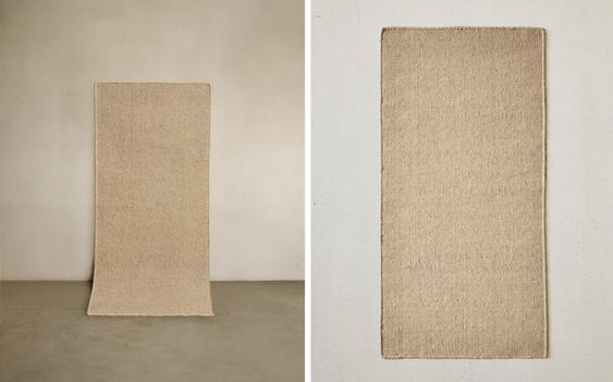 TAPIS DE COULOIR EN LAINE TON FONCÉ