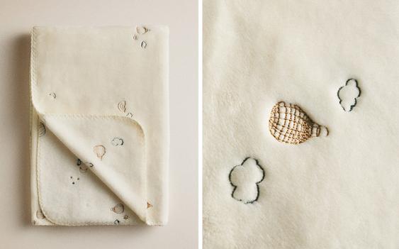 BATANIJE BEBESH ME BALONA TË QËNDISURA