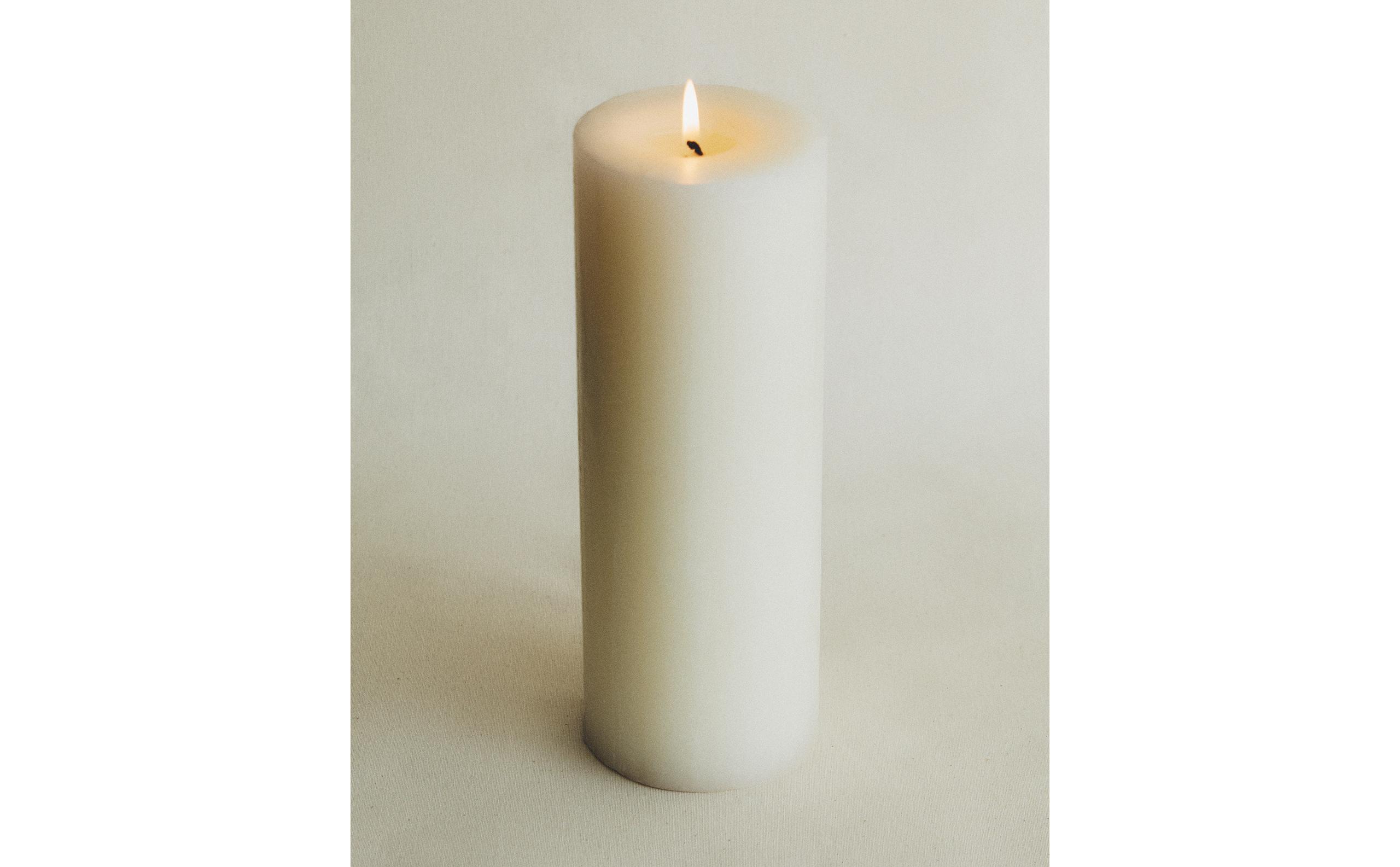 LONG DECORATIVE CYLINDRICAL CANDLE product thumbnail 13