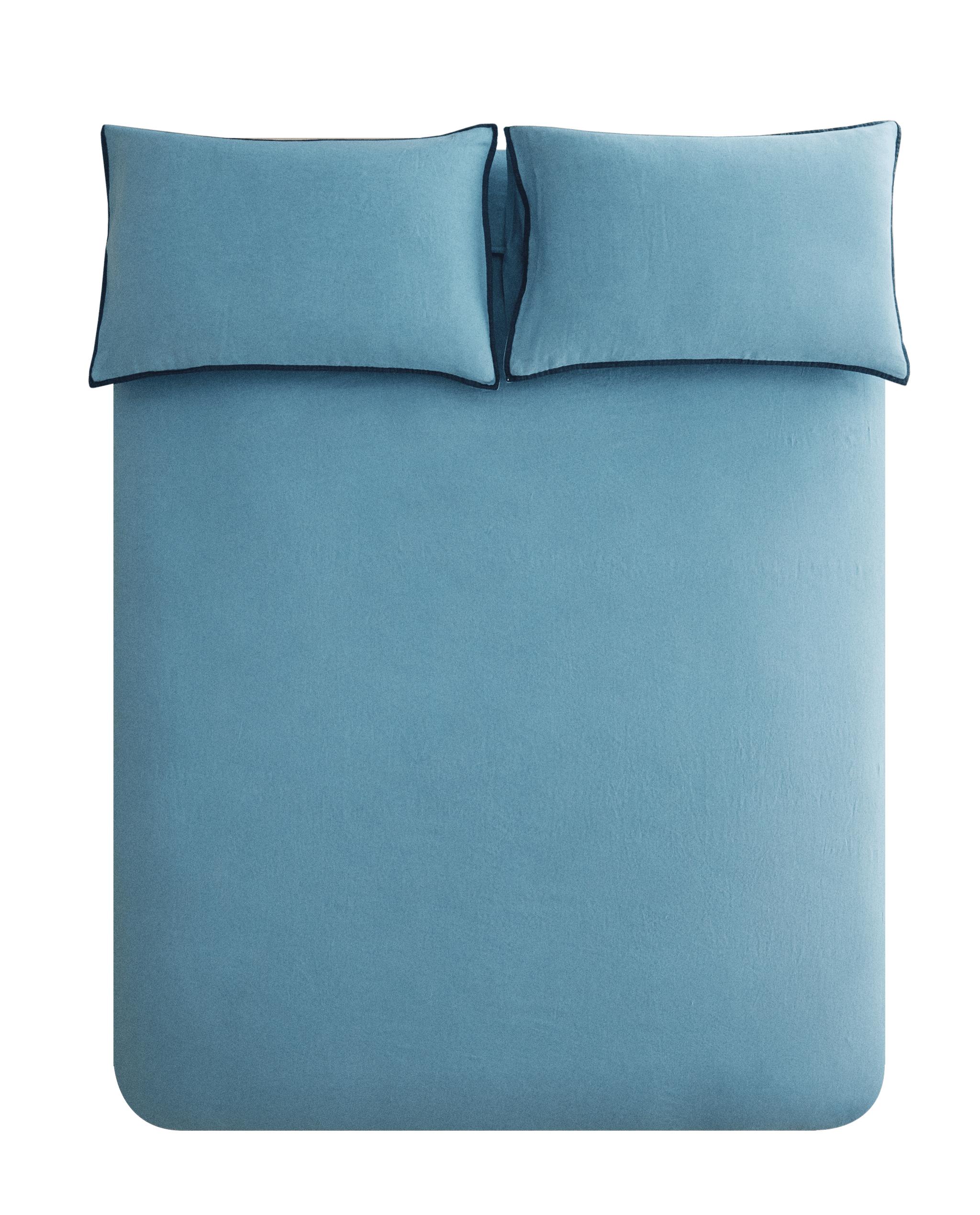 CONTRAST LINEN DUVET COVER product thumbnail 7