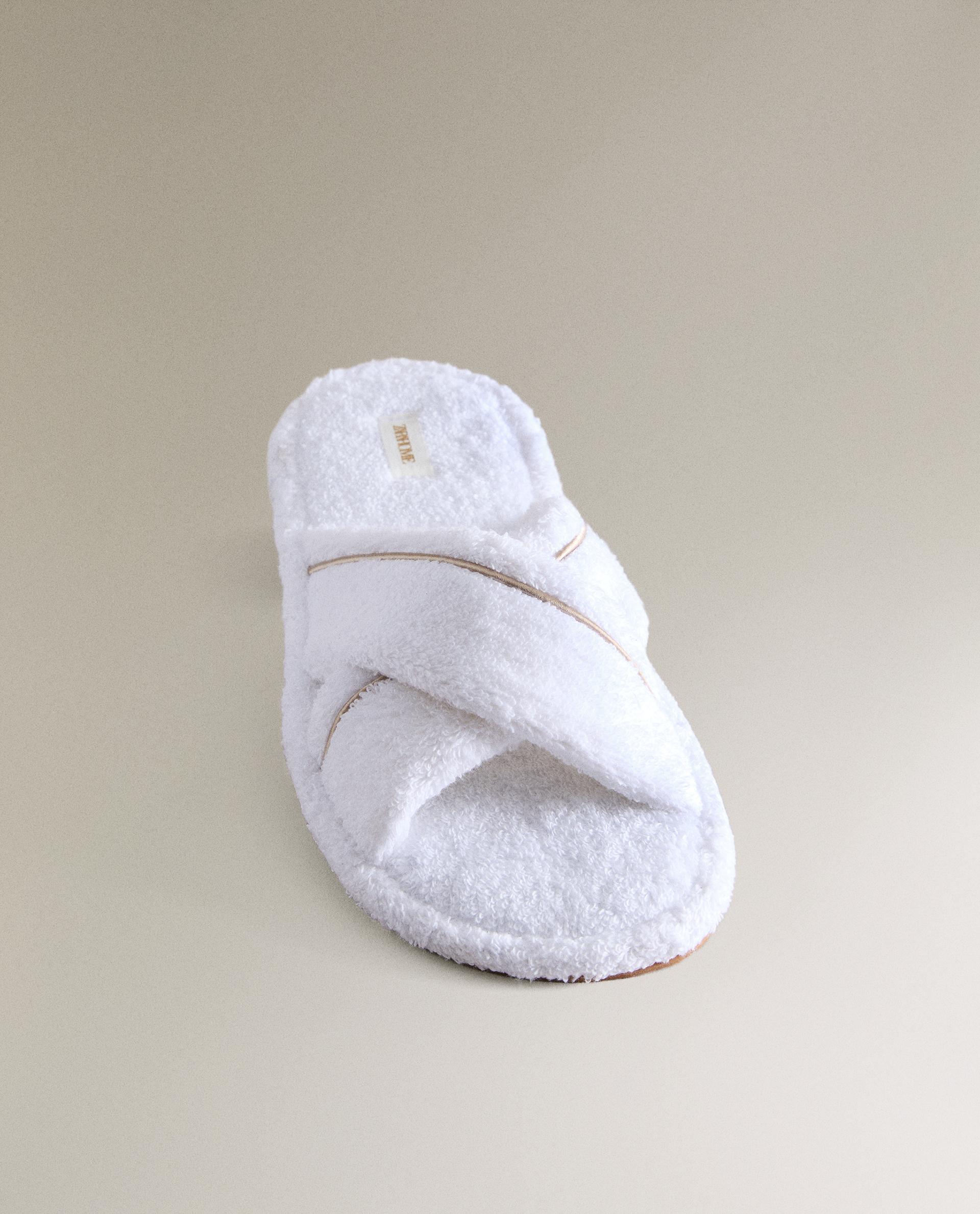 バスルーム用 タオル素材 クロス スリッパ | Zara Home 日本/Japan