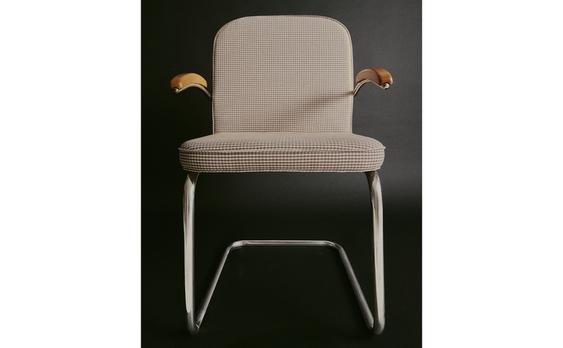 CADIRA VINTAGE CROMADA