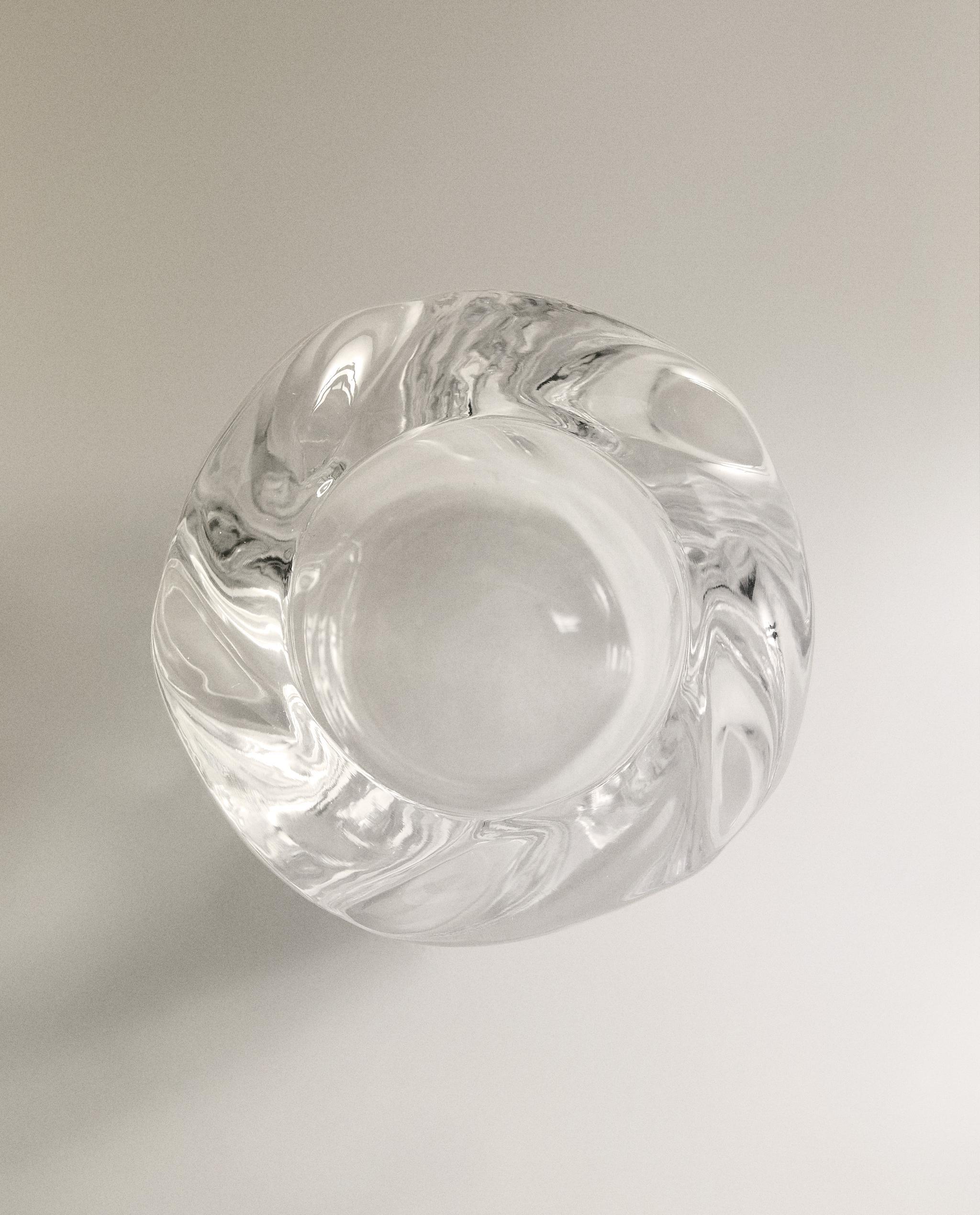 ZARA ガラス キャンドルスタンド　花瓶 キャンドルスタンド・キャンドルスタンド・シルバー 2個セット