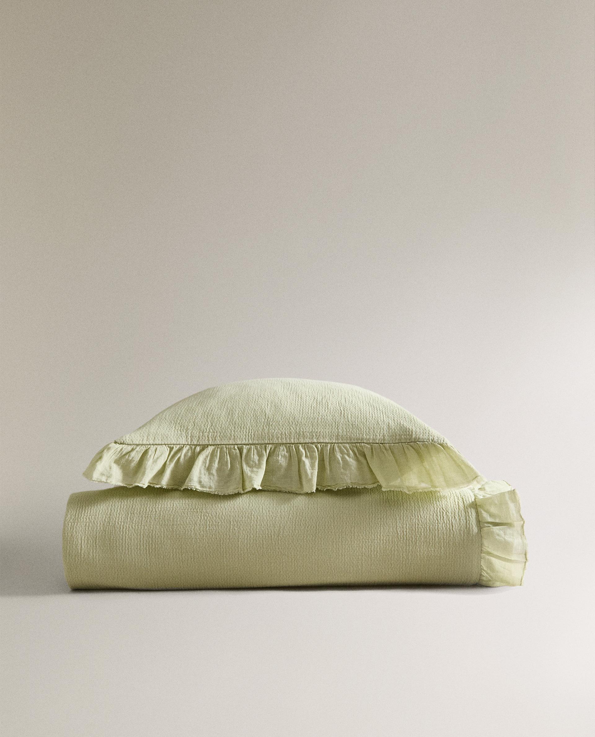 フリル テクスチャー ベッドカバー | Zara Home 日本/Japan