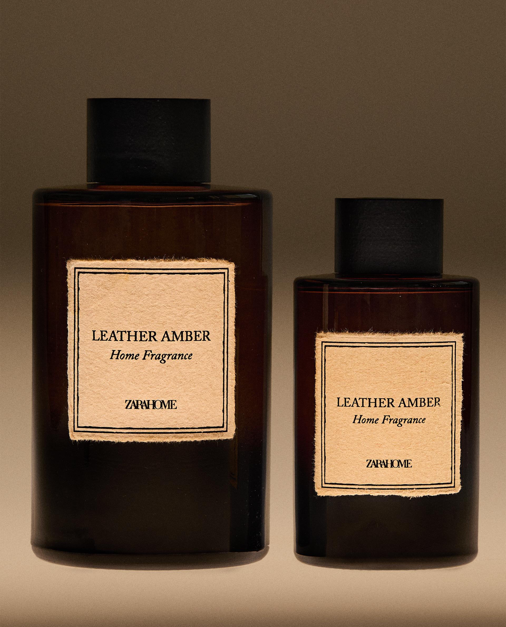 DIFUSORES DE AROMA COM STICKS LEATHER AMBER