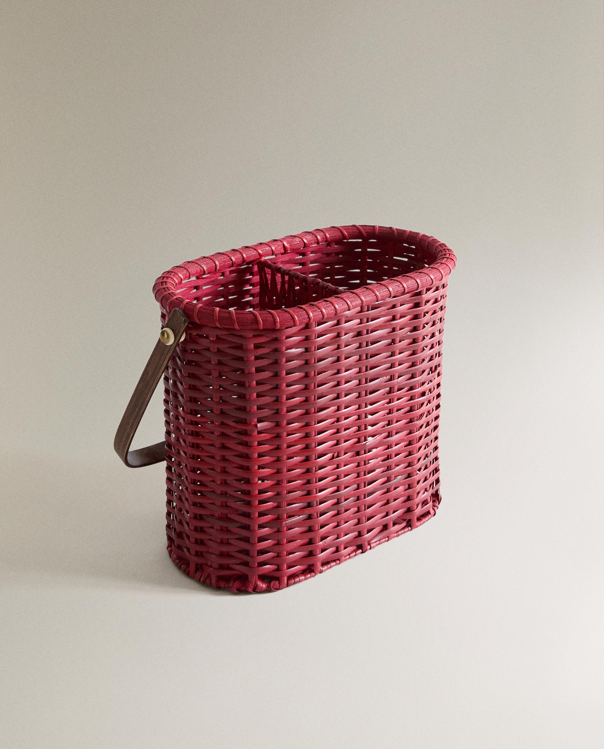 RATTAN BOTTLE STAND BASKET product thumbnail 6