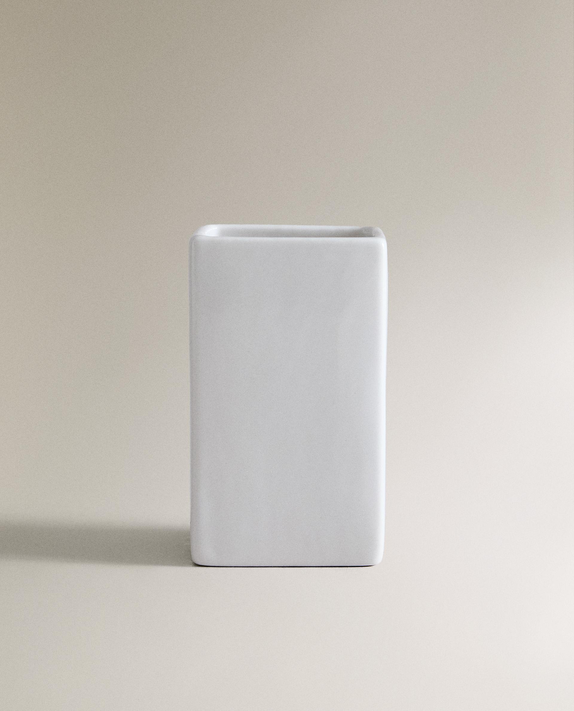 WHITE EARTHENWARE BATHROOM SET product thumbnail 13