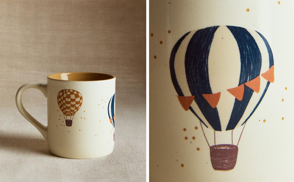 KIDS’ CERAMIC BALLOON MUG KIDS’ CERAMIC BALLOON MUG