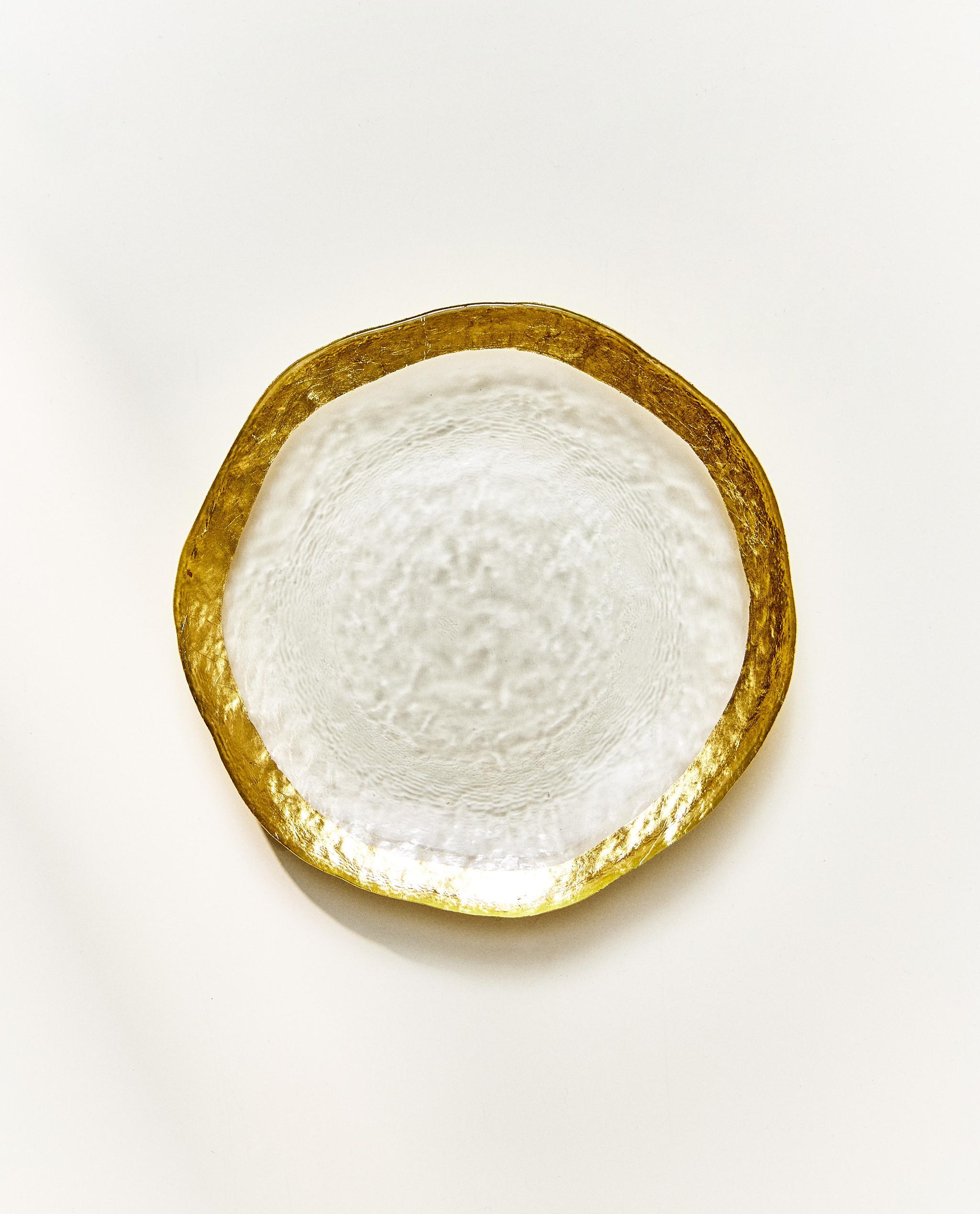 GLASS SIDE PLATE WITH RIM product thumbnail 16