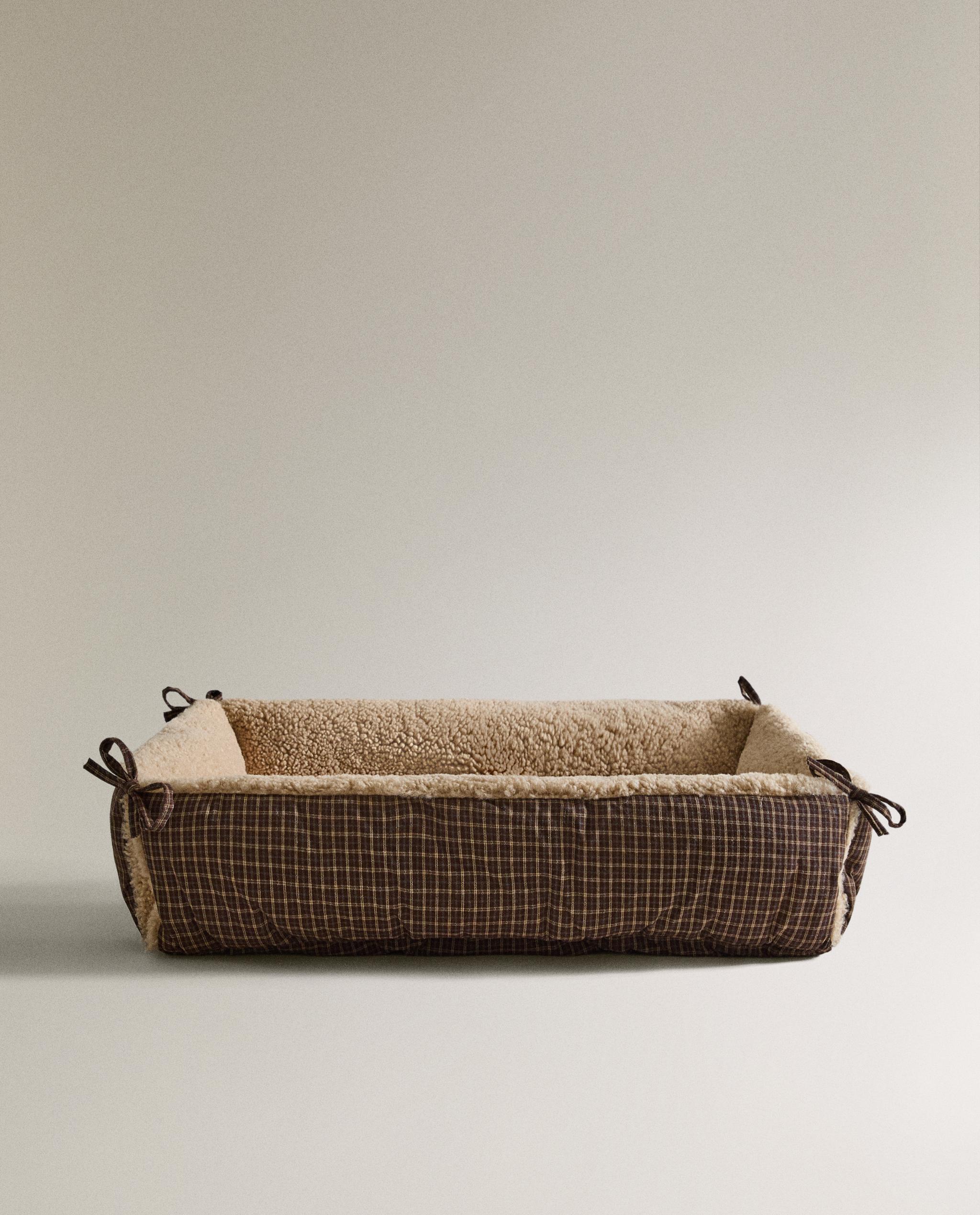 チェック柄ペットベッド | Zara Home 日本/Japan