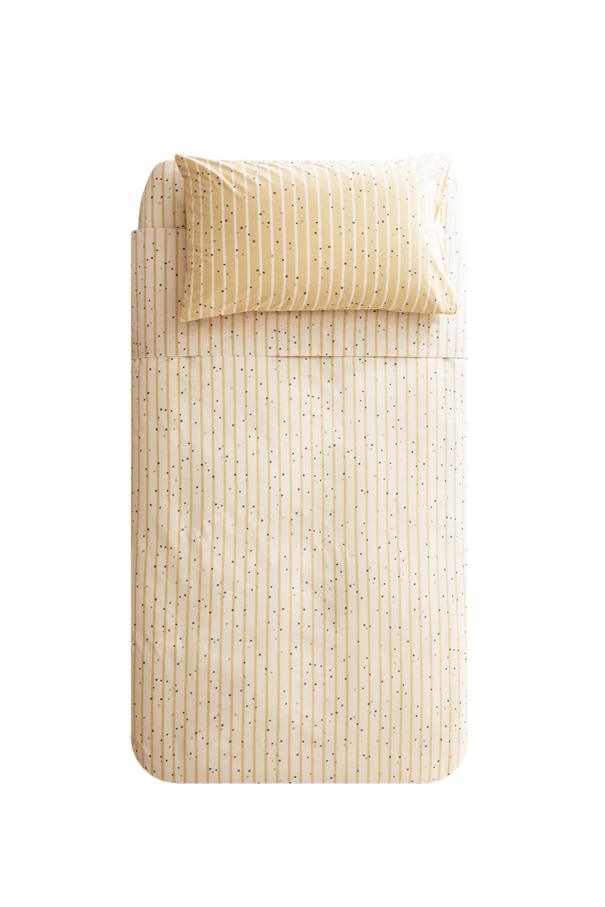 ZARA  ザラホーム kidsリバーシブル星柄　マルチカバー キッズ 星 リバーシブル 掛け布団カバー | Zara Home 日本/Japan