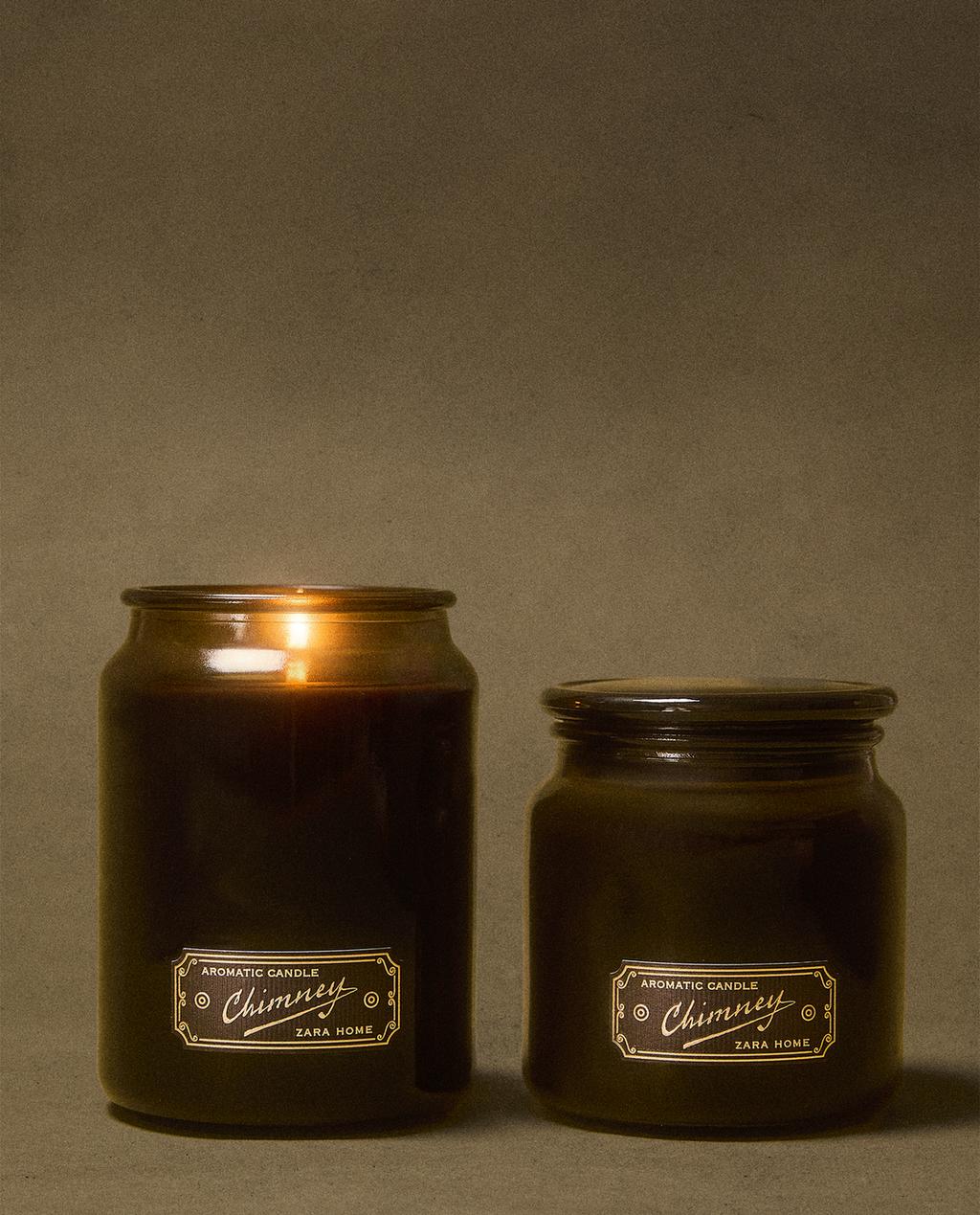 CHIMNEY SCENTED CANDLES