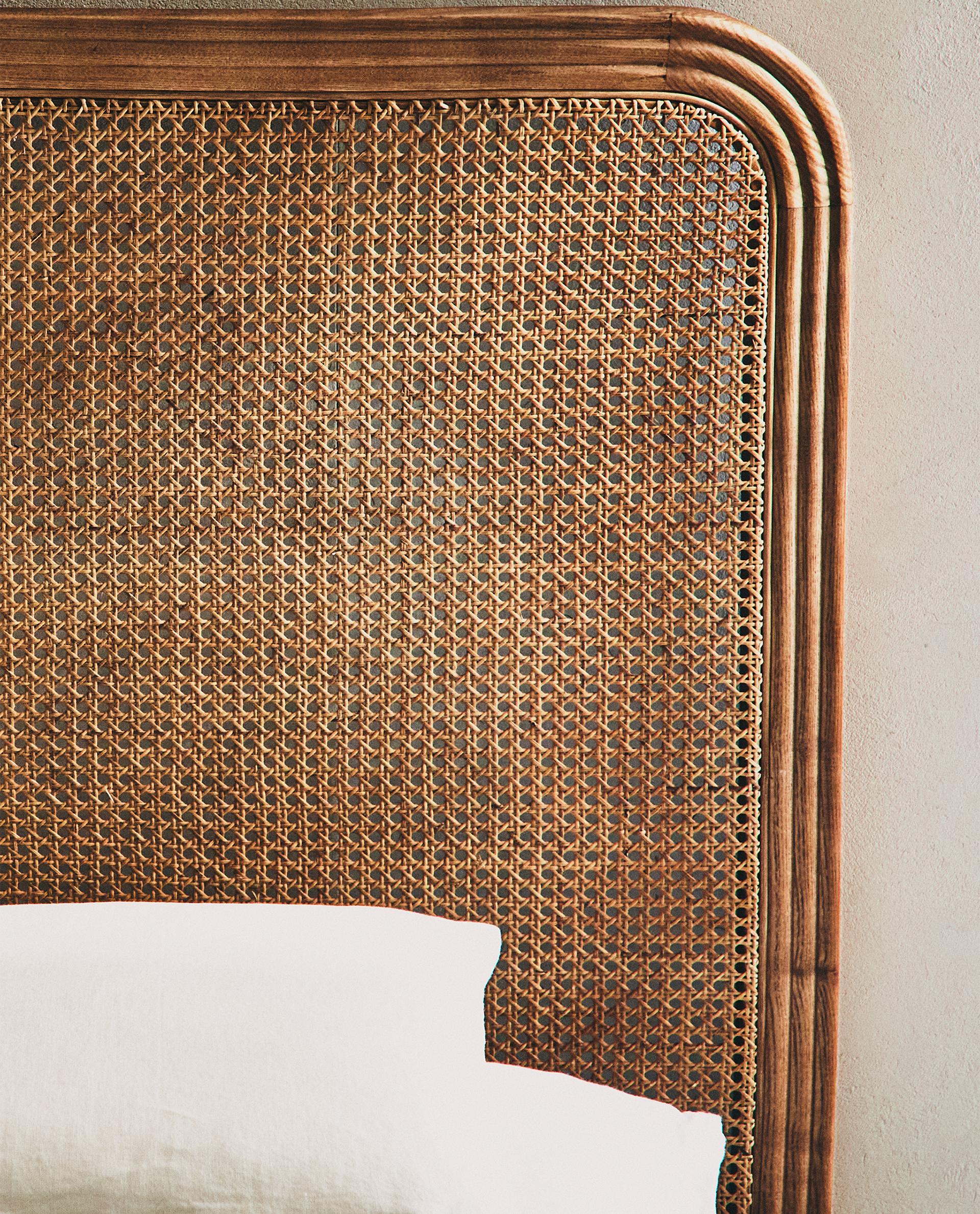 Zara Home Ash and Rattan Headboard