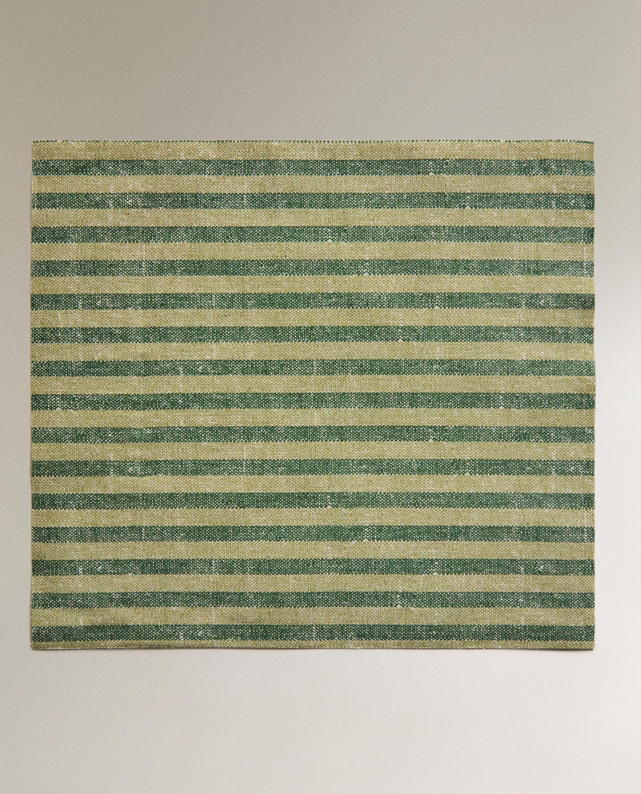 PACK OF REUSABLE STRIPED NAPKINS (PACK OF 20) product thumbnail 4