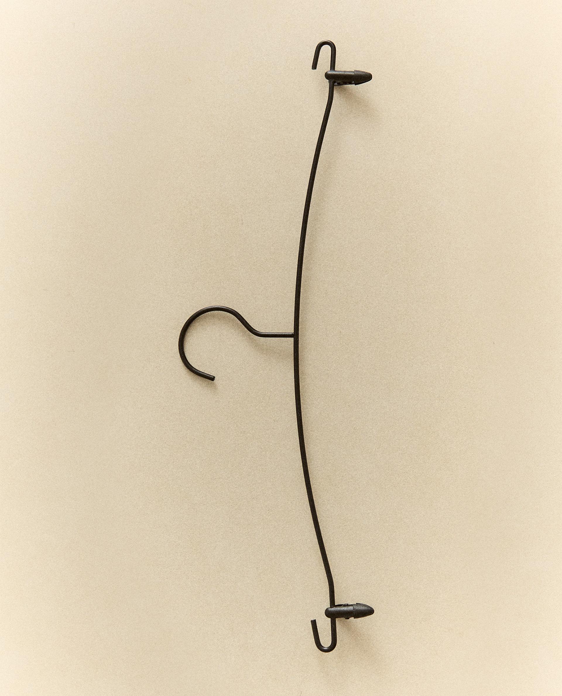 METAL HANGER WITH CLIPS (SET OF 3) | Zara Home United States