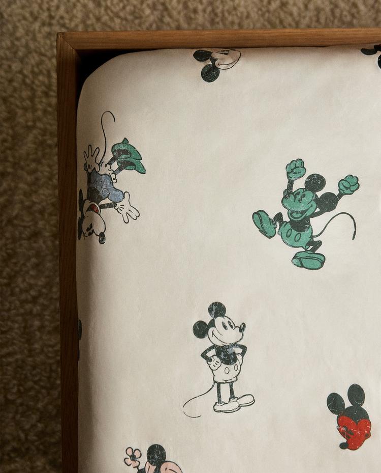 ผ้าปูที่นอนแบบรัดมุมสำหรับเด็ก MICKEY MOUSE © DISNEY
