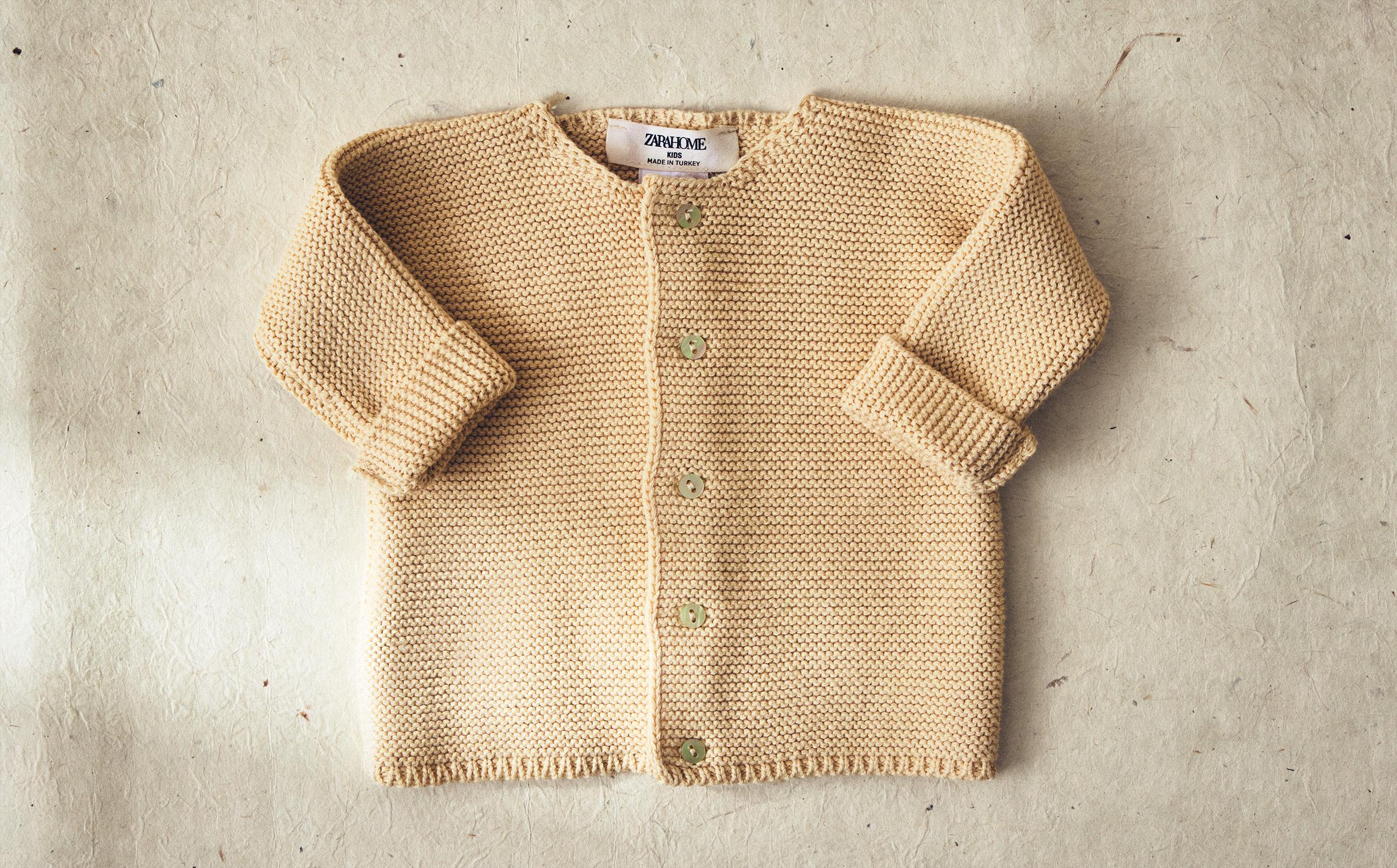 ZARA KIDS - フリル付きオーバーオール 9-12m ZARA baby ニット